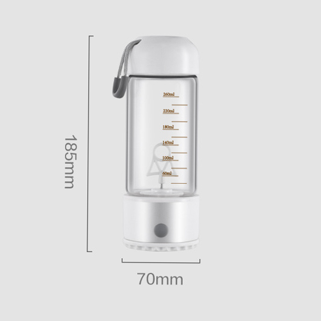 Premium Electric Protein Shaker Bottle, Made with BPA Free - 300ml Portable Mixer Cup Battery Shaker Mug for Protein Shakes