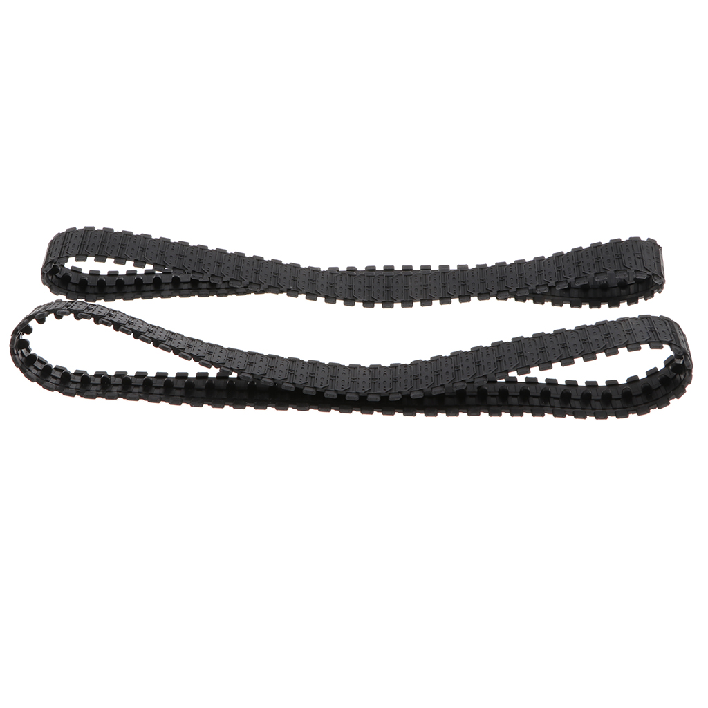 2PCS 66cm Circumference Rubber Crawler Tank Track for DIY RC Car Drive Parts