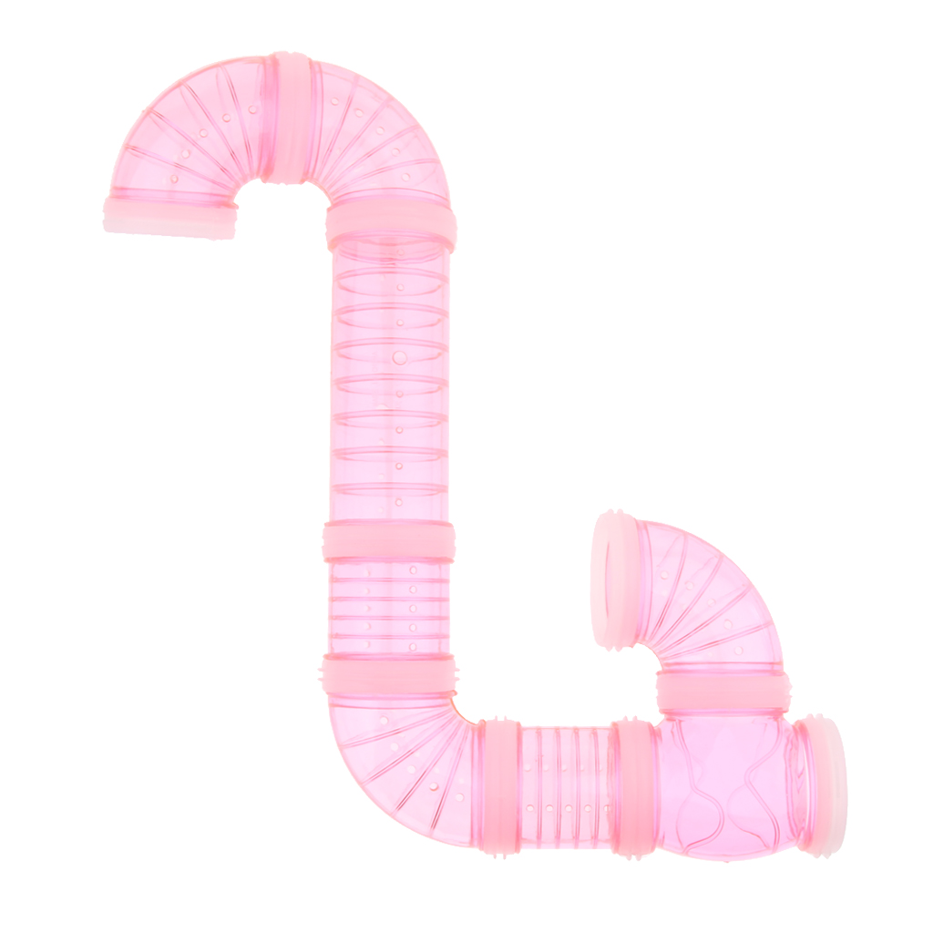 DIY External Connected Tunnel Pipe Hamster Amusement Tube Toys for Small Pet