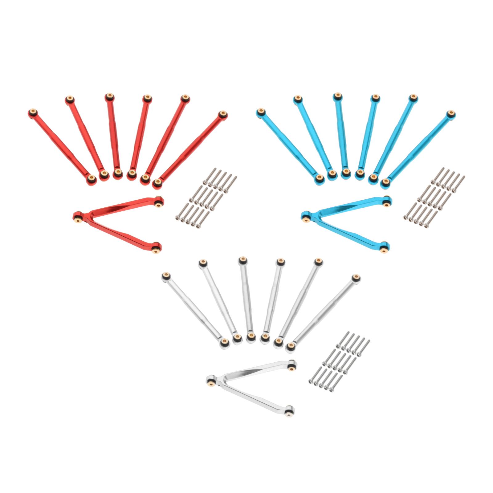 Aluminum Link Set for Axial SCX24 AXI90081 1:24 Scale Buggy Car Replacement