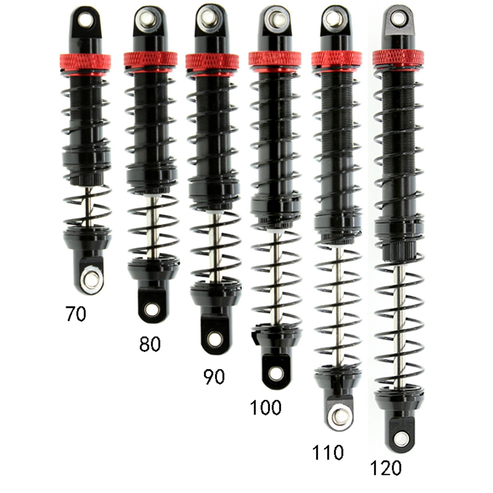 1: Scale RC Car Shock Absorber for 1/10 SCX10 Parts RC Car Spare Parts