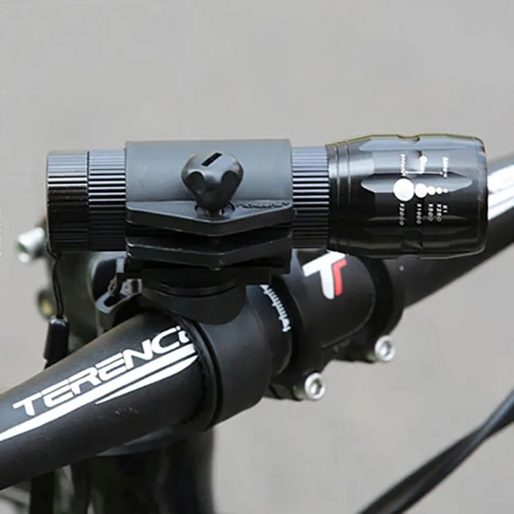Bicycle Bike Light Head Bike 3Mode Headlight Flashlight 360 Free Rotating Frame 