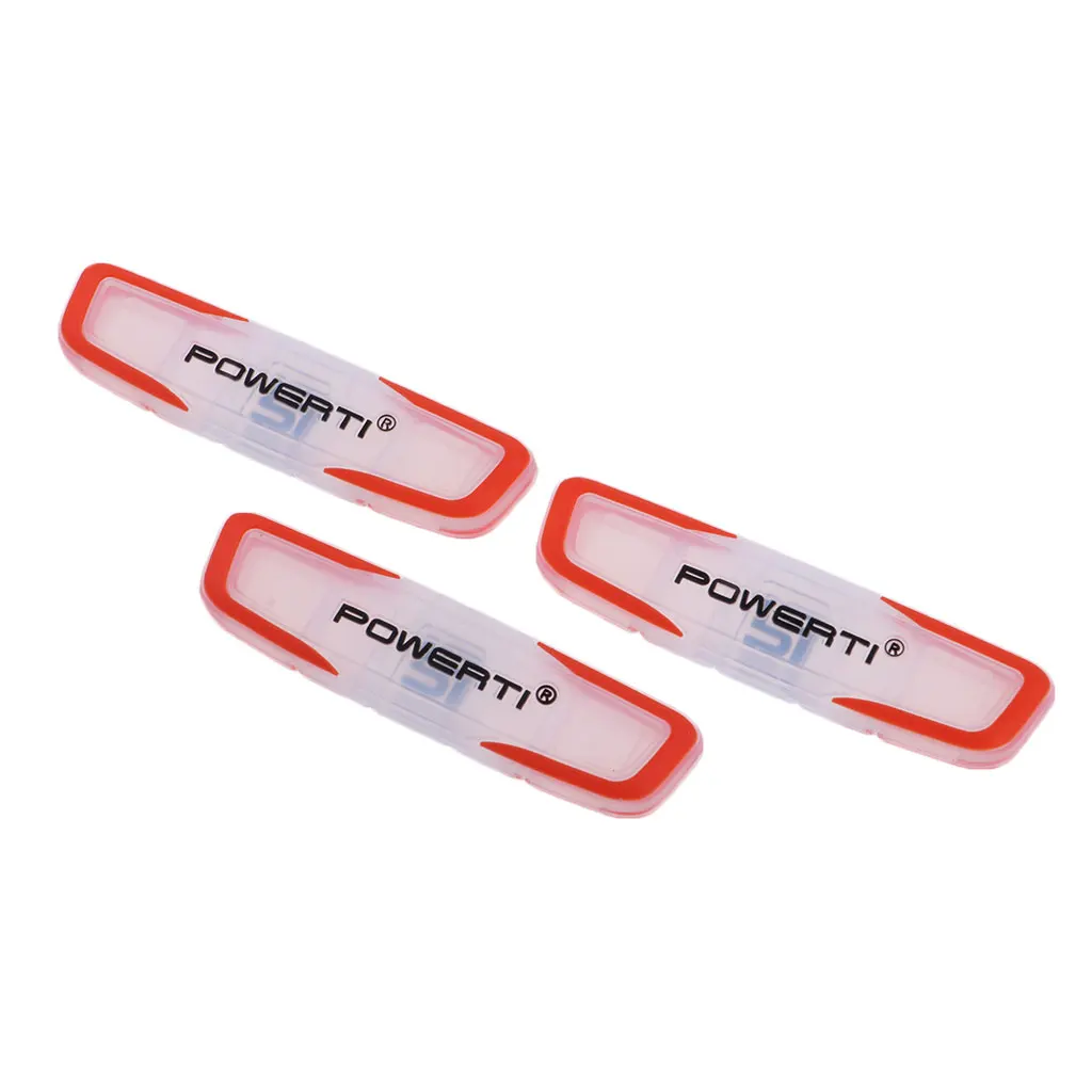 3Pcs Long Shape Tennis Racket Vibration Dampeners Shock Absorbers Silicone Anti-vibration Tennis Racquet Shockproof Damper