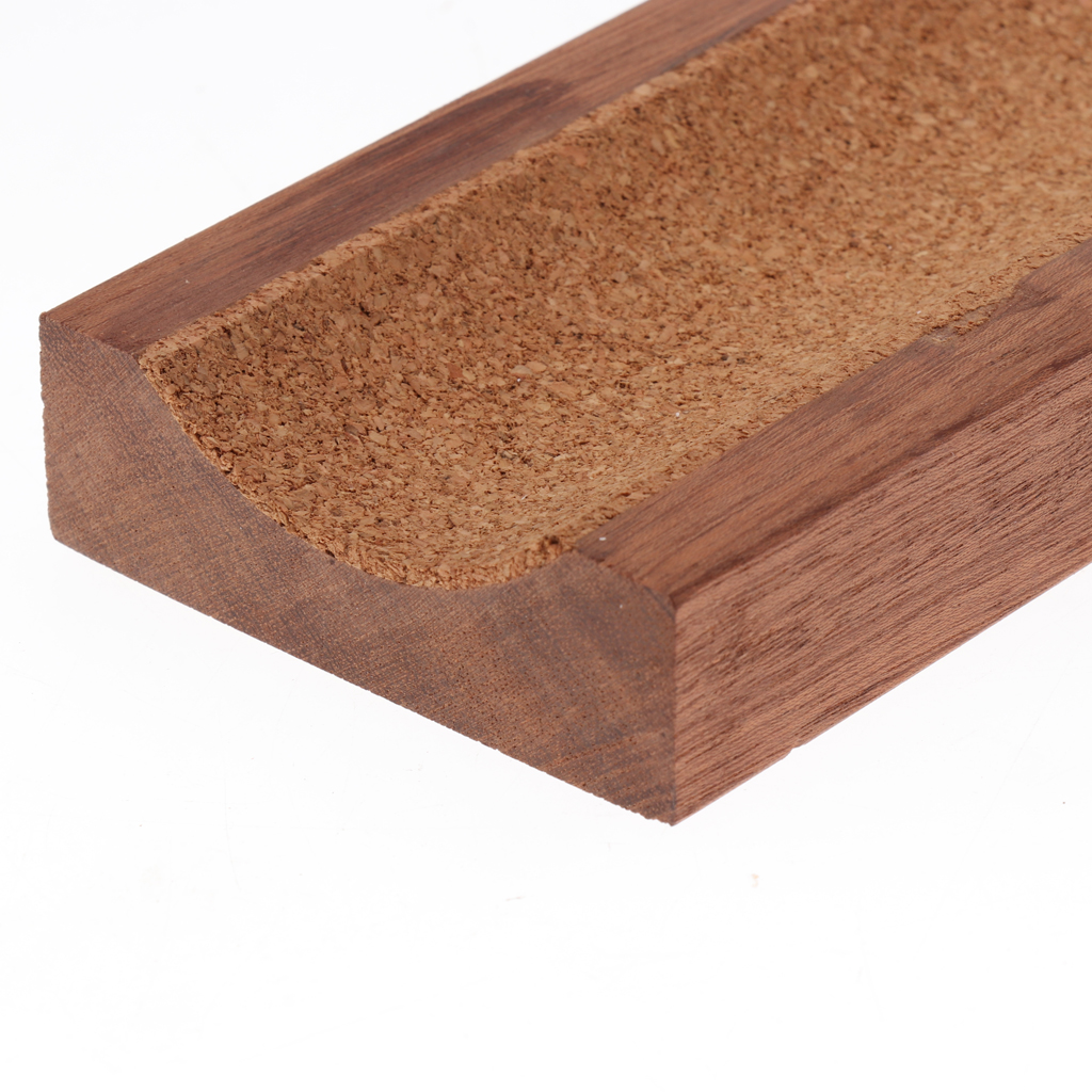 Tooyful Exquisite Solid Wood Semicircular Guitar Bass Neck Rest Caul Fretboard Support Luthier Tool