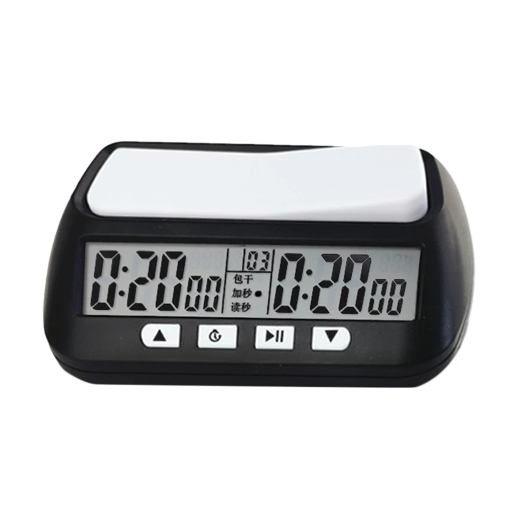 Professional YS-902 Chess Game Clock Count Up Down Timer Chess Game Black