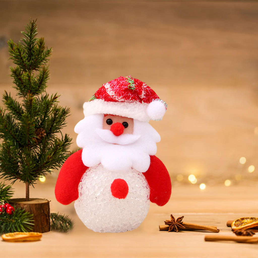 3x Cute Christmas Chubby Doll Hanging Decoration for Door Holiday Decor