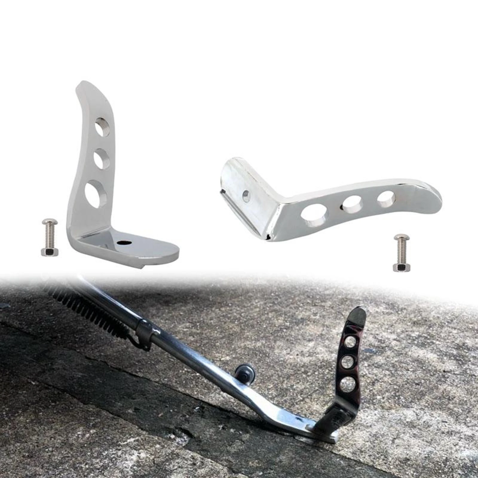 Motorcycle Kickstand Extension for Harley Touring 1991-2020 Made of high reliable quality and durable material