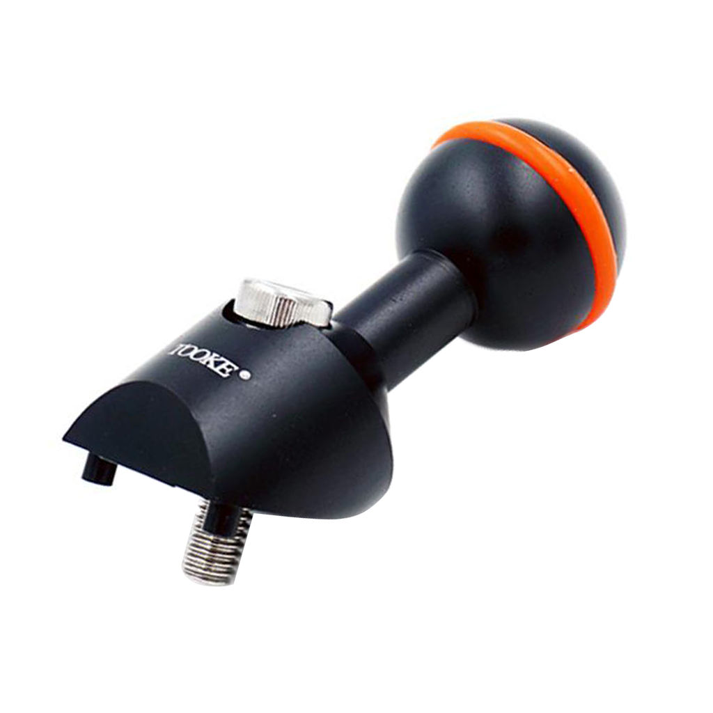 Underwater Photography Flash Ball Joint Adapter Compatible with INON Z330 Z240