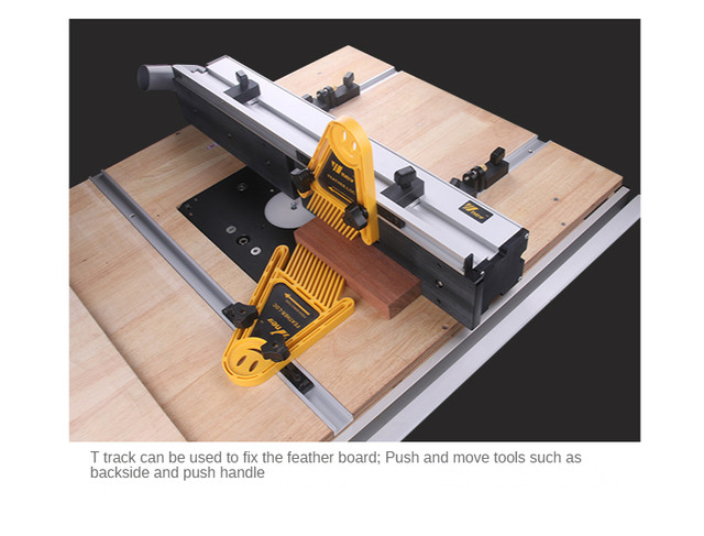 Precision Table Saw Miter Gauge – 3/4" X 3/8" Standard Slot – 18" Scale – TN-1122B