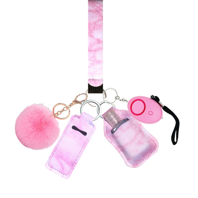 Self Defense Keychain Set Defensa Personal Key Ring For Girl