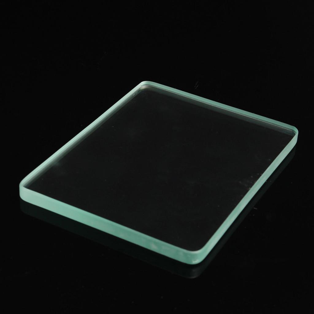 Leather Craft Toughened Glass Smooth Polishing Slicker Plate Burnisher Leather Craft Toughened Glass Smooth Polishing Slicker Plate Burnisher
