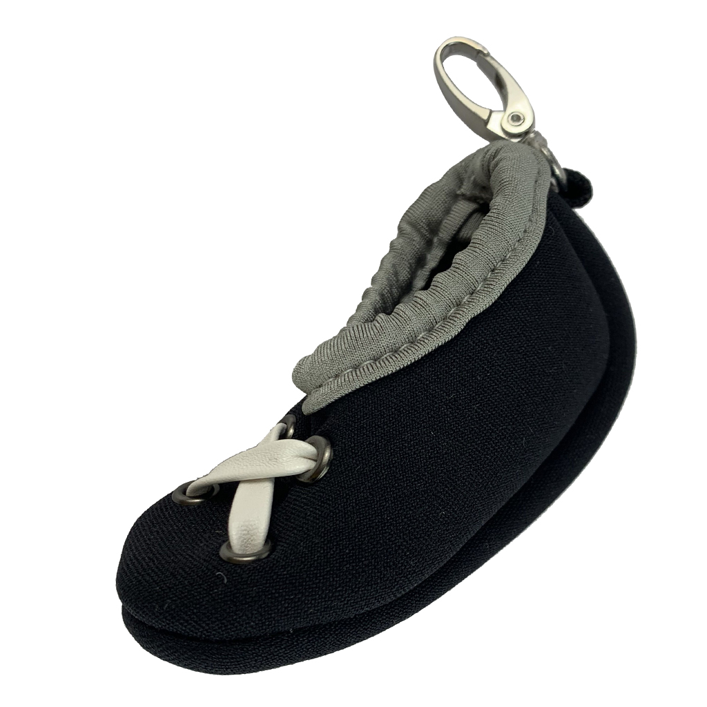 Durable Golf Ball Holder Storage Pouch Tennis Balls Carrier Bag Tag W/ Keychain