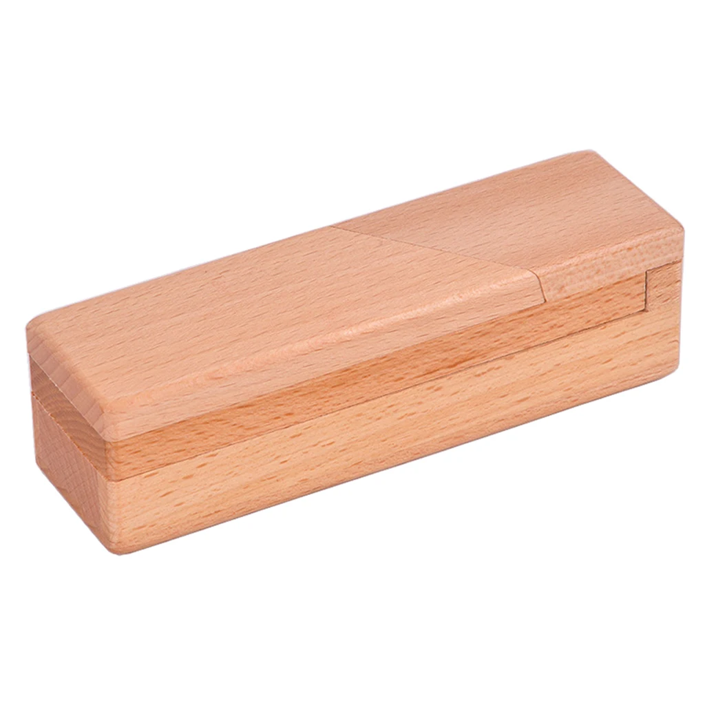 Classic Wooden Secret Opening Puzzle Box  Baffling Disentanglement IQ Learning Handmade 3D Puzzles Mysterious Box Toy