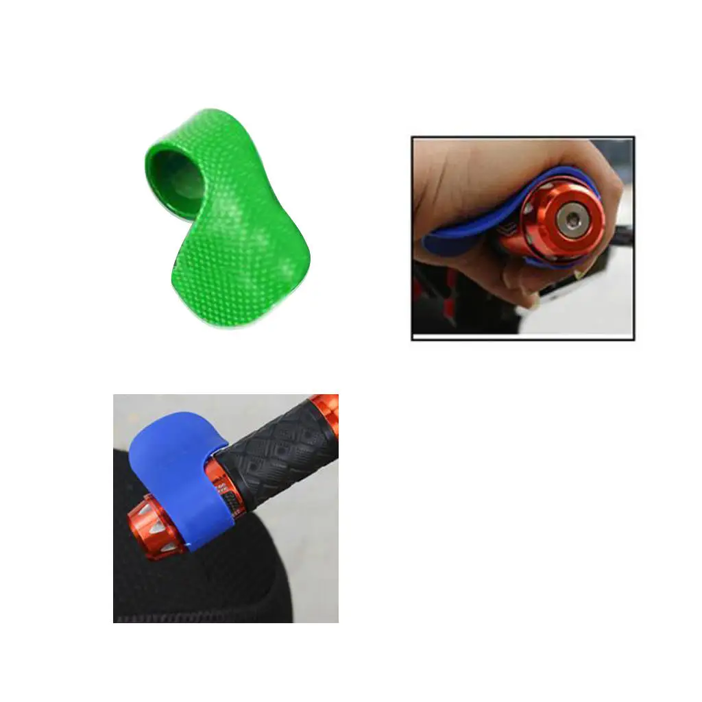 Carbon Throttle Assist Clip Clamp Wrist Rest Cruise Control Grips Full Throttle Control With Relaxed Hand Durable ABS Plastic