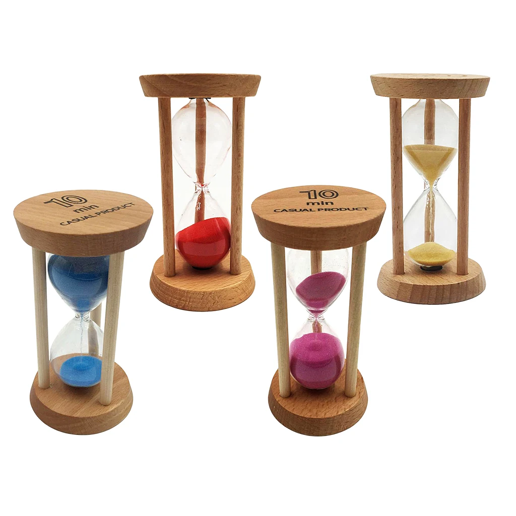 MagiDeal 10 minute Magnetic Sand Hourglass Sandglass Sand Timer Clock home Decor Gift