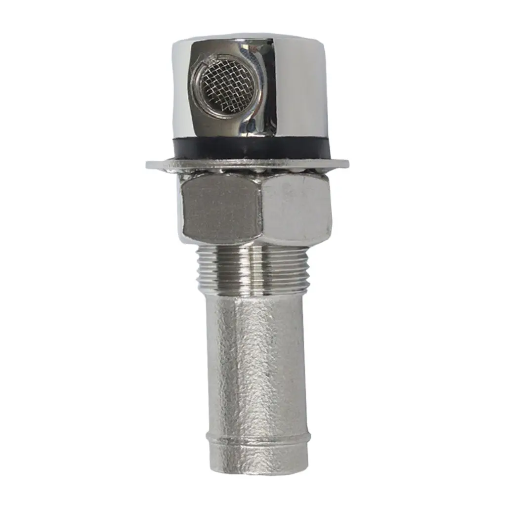  16mm Stainless Steel Tank Vent Valve For Boat Yacht Marine, 84mm Length