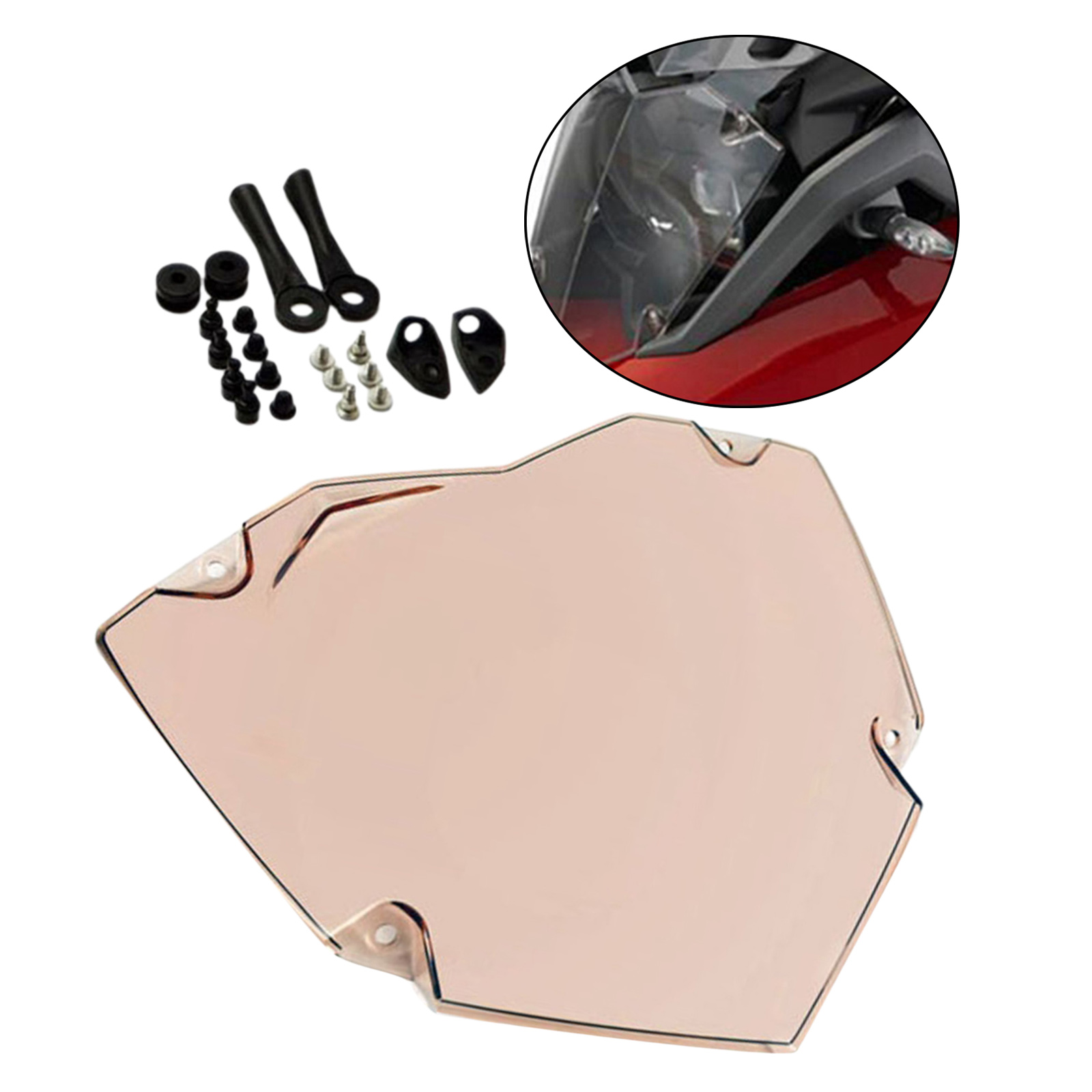 Motorcycle Plastic Headlight Lamp Guard Protection Kits for BMW R1200GS