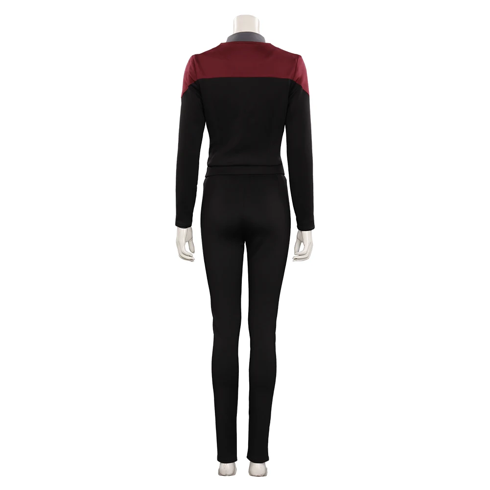 Voyager Cosplay Captain Kathryn Janeway Uniform Costume MM.793 Hot！ Star Trek