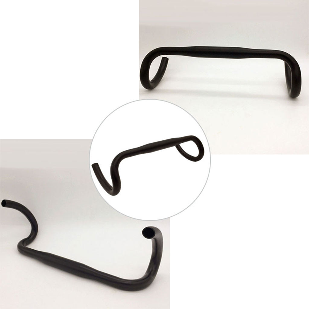 Bent 31.8mm 420mm Fixed Gear Cycling Parts Aluminum Alloy  Bike