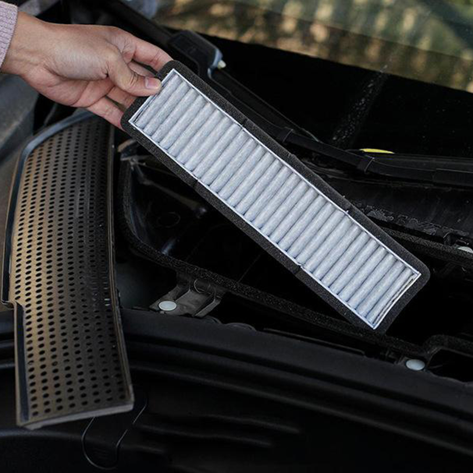 Applicable Air Conditioning Filter Conversion Activated Carbon Effective Blocking PM2.5 For Tesla Model 3 Accessories