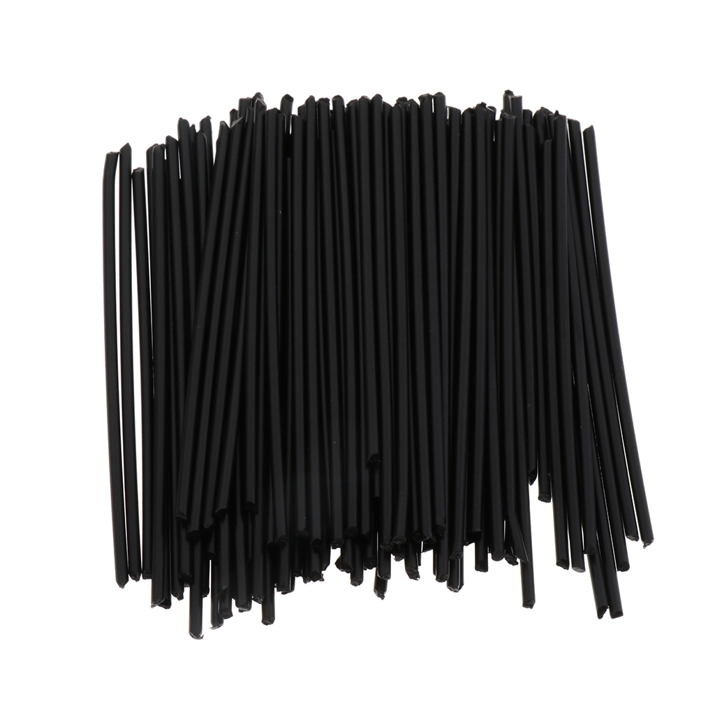 Pack of 100 DIY Fingerboard Fretboard Side Dot Markers for Guitar Bass Replacement Parts Black/White 5cm