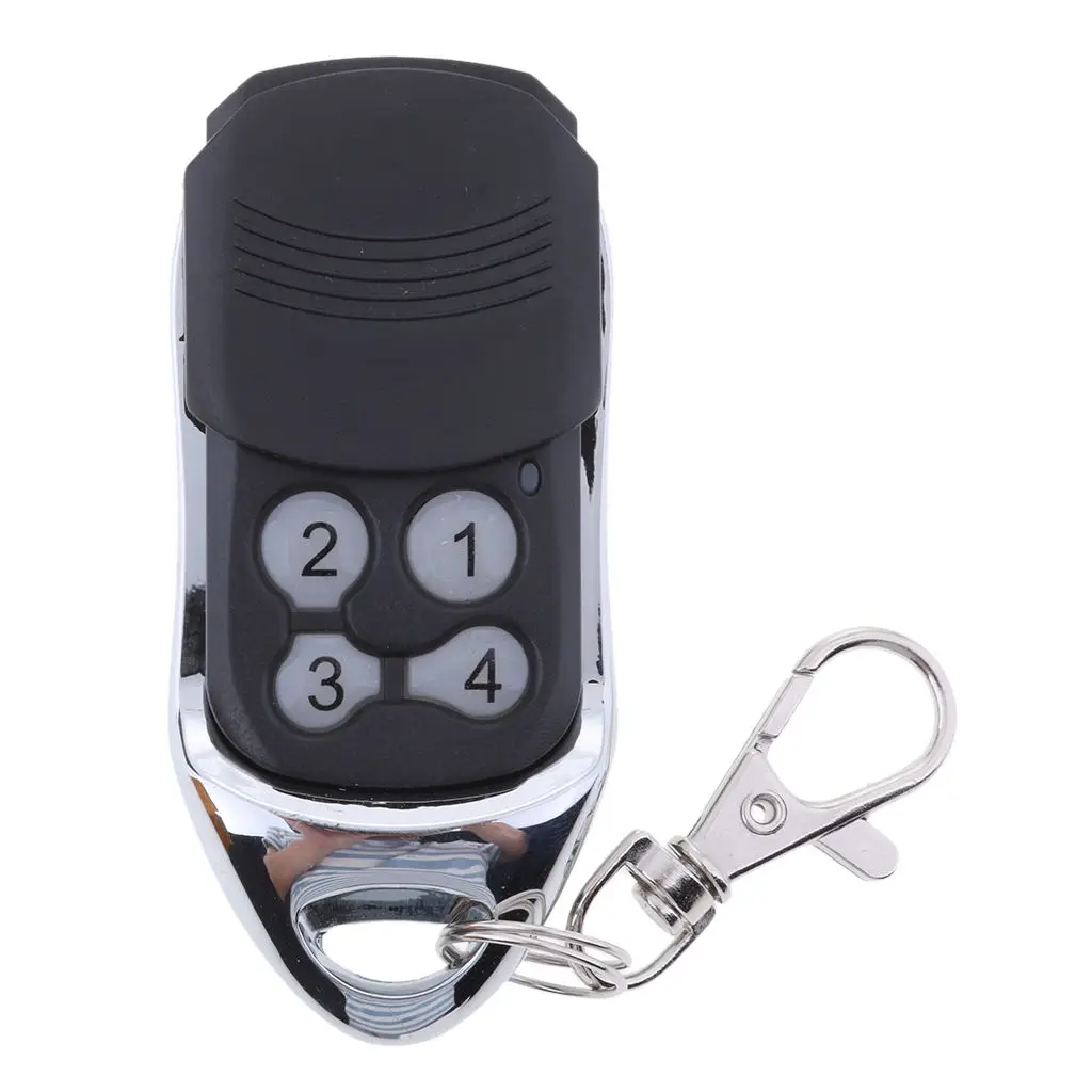 Premium 433.92 MHz Keyless Garage Door Remote Cloner Keyring Transmitters For Nice Flor-S FLO1-RS FLO2-RS