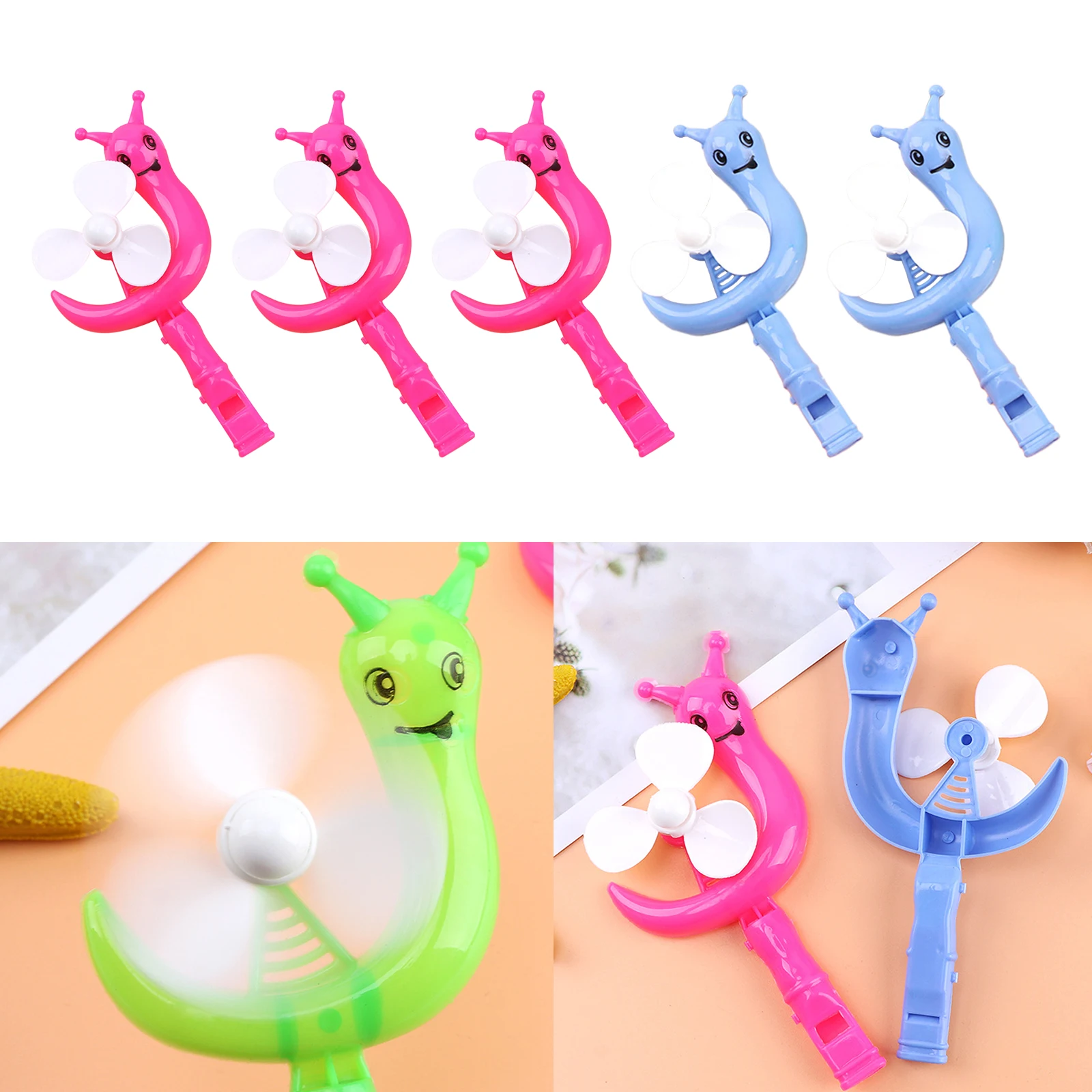 5-Pack Creative Windmill Toy Pinwheel Wind Spinner Kids Kids Windmill Children Toys Color Random Kids Toy