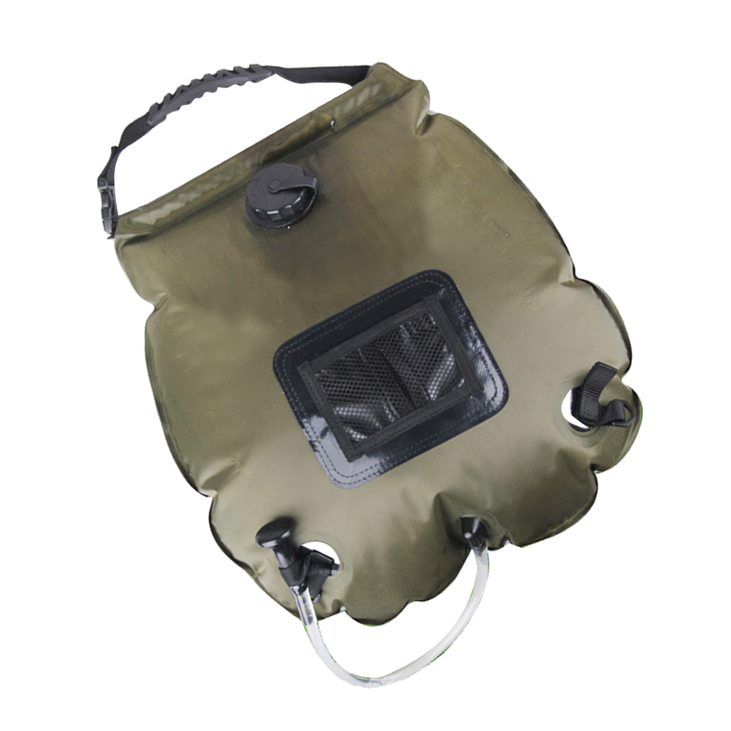 Outdoor 20L Solar Self-heating Camping Shower Bag Pvc Portable Water Pipe