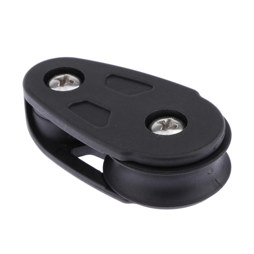 MagiDeal Marine Kayak Canoe Pulley Block Sheave for Canoe Anchor Trolley
