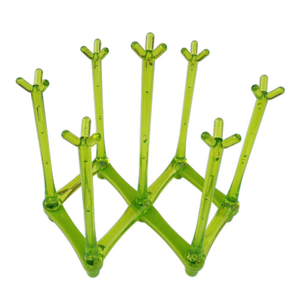 Plastic Bag And Bottle Dryer Multi-Purpose Drying Rack Foldable Easy To Storage