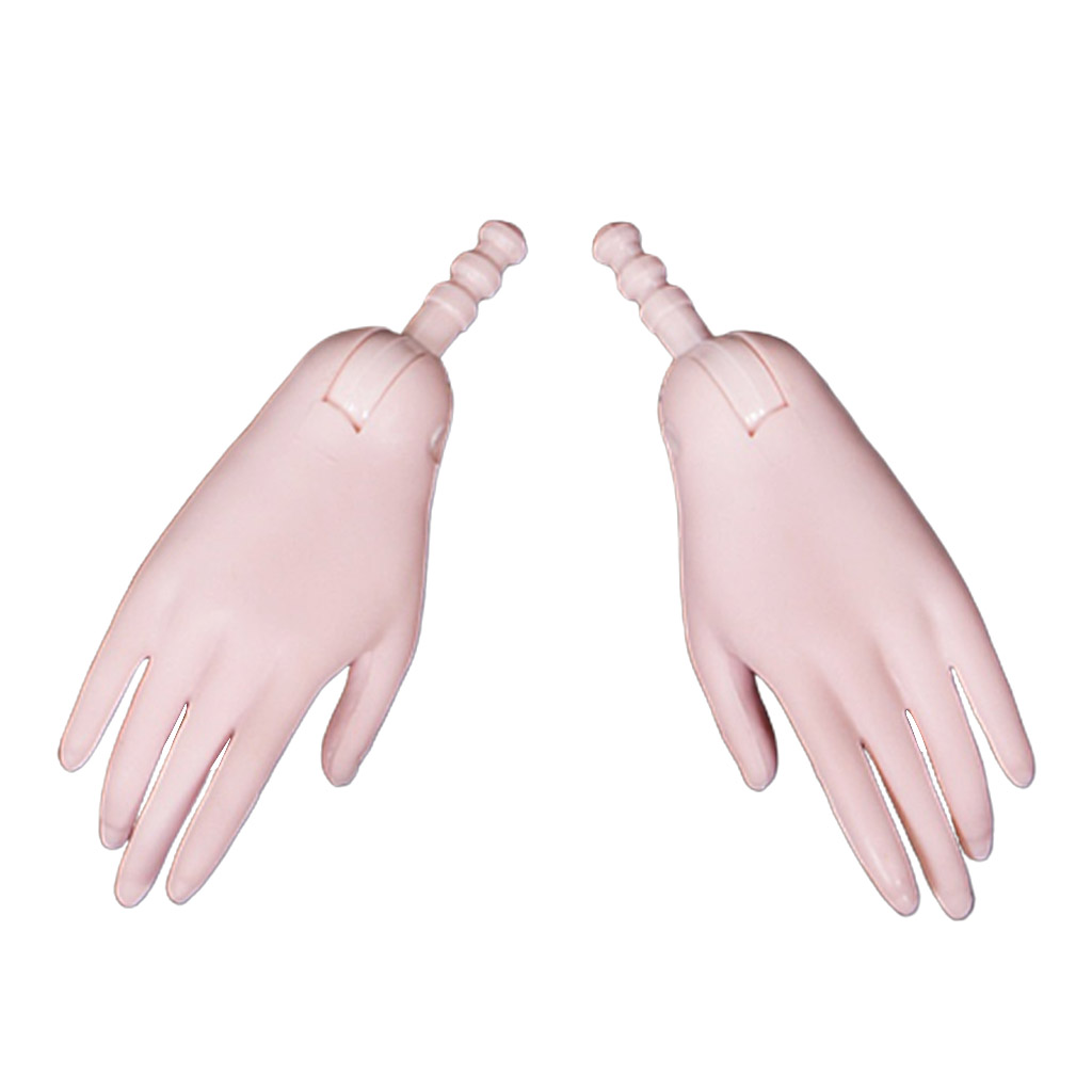 Plastic 1/3 Ball Jointed Doll Custom DIY - Movable Joints Dolls Hands for 60cm BJD Dolls DIY Making Body Parts - 3 Styles