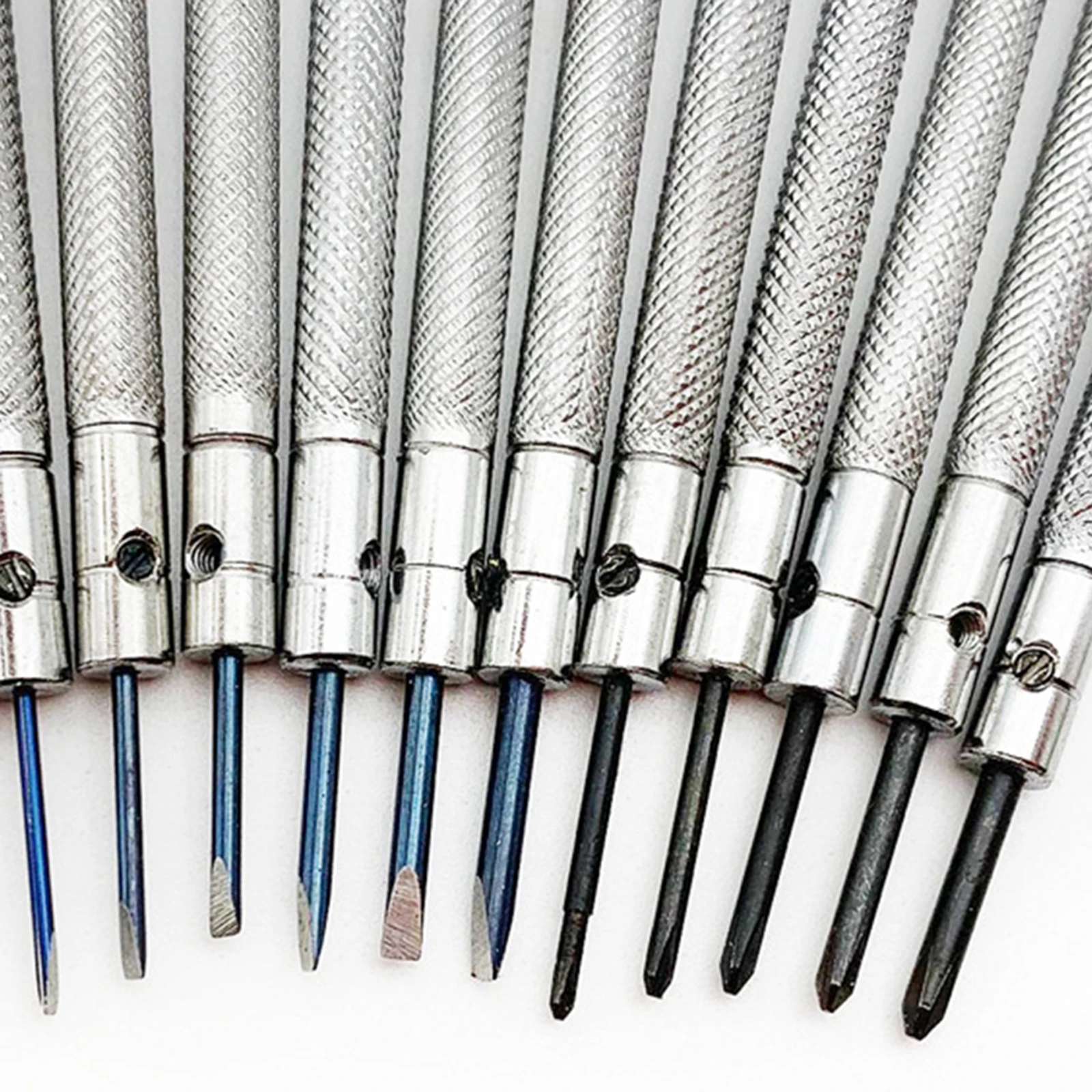 13 Pieces Watch Repair Screwdriver Set Tool 0.6mm-2.0mm for Jewelry