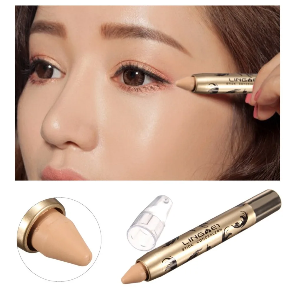 New Concealer Cover Stick Pencil Conceal Spot Blemish Cream Foundation Makeup Pen Contour Stick Foundation