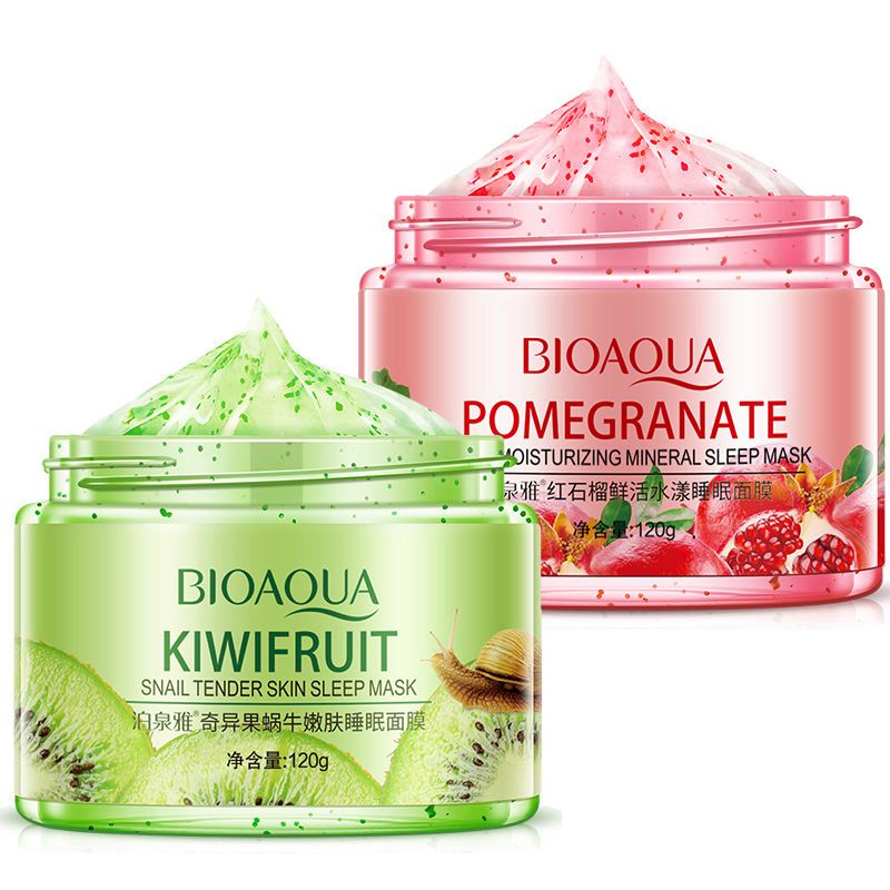 Best of Bioaqua Fruit Sleep Face Mask Skincare Anti Wrinkle Acne Hydrating Facial Masks Beauty Korean Skin Care Products Reviews & Tips