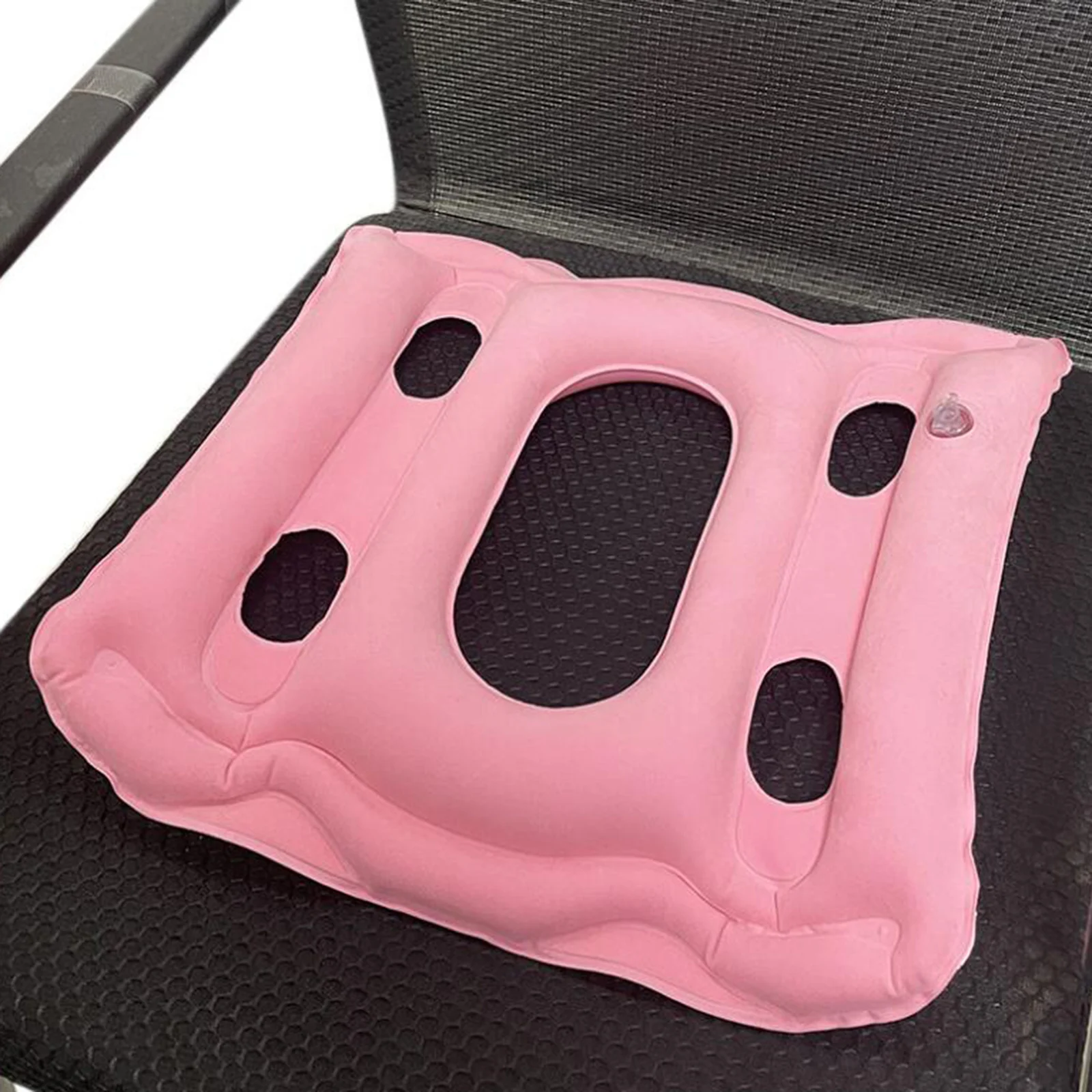 Air Inflatable Seat Cushion Hemorrhoid Cushion for Office Chair Home Seat