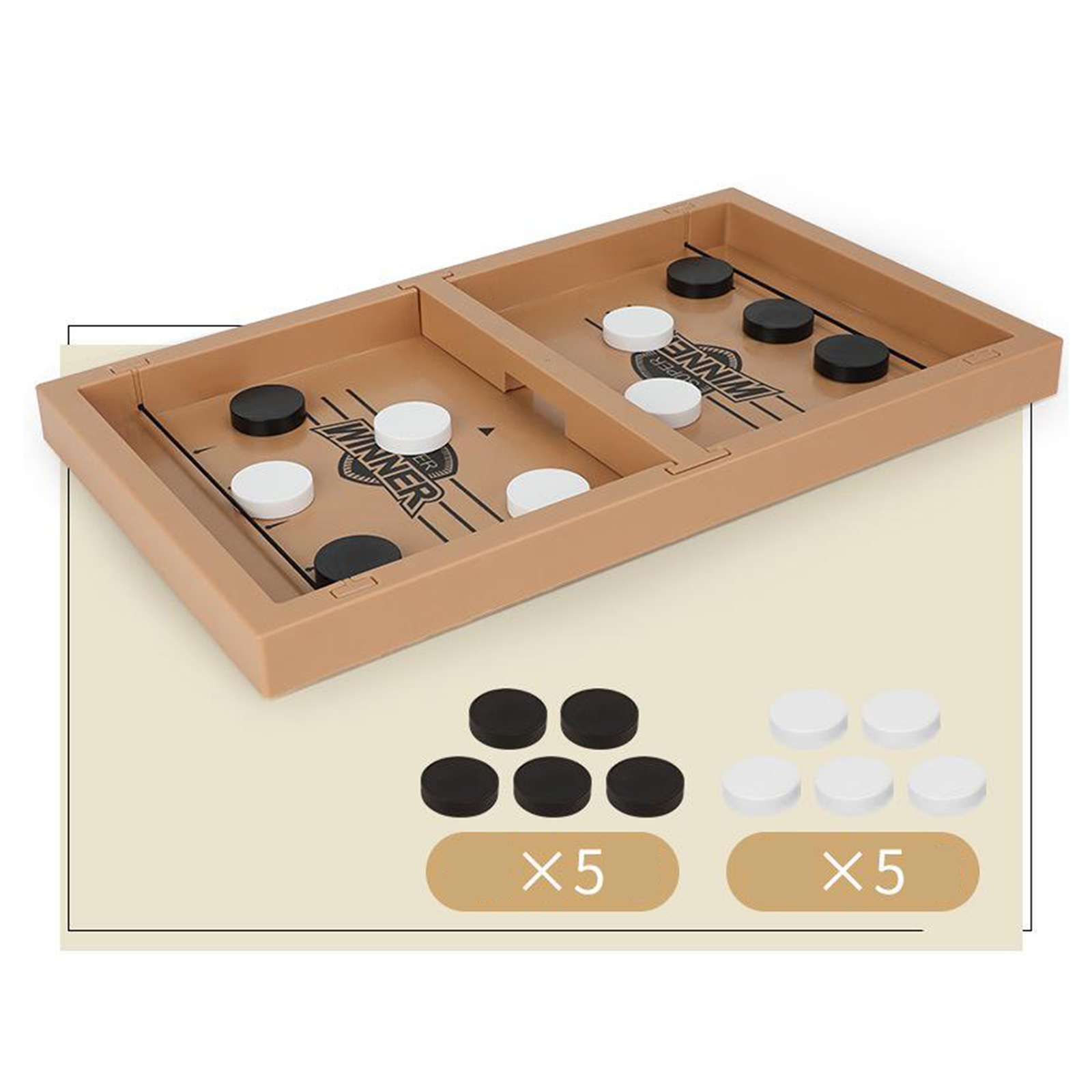 Fast Sling Puck Game,  Board Games Toy, Paced Winner Board Games Toys for Kids &