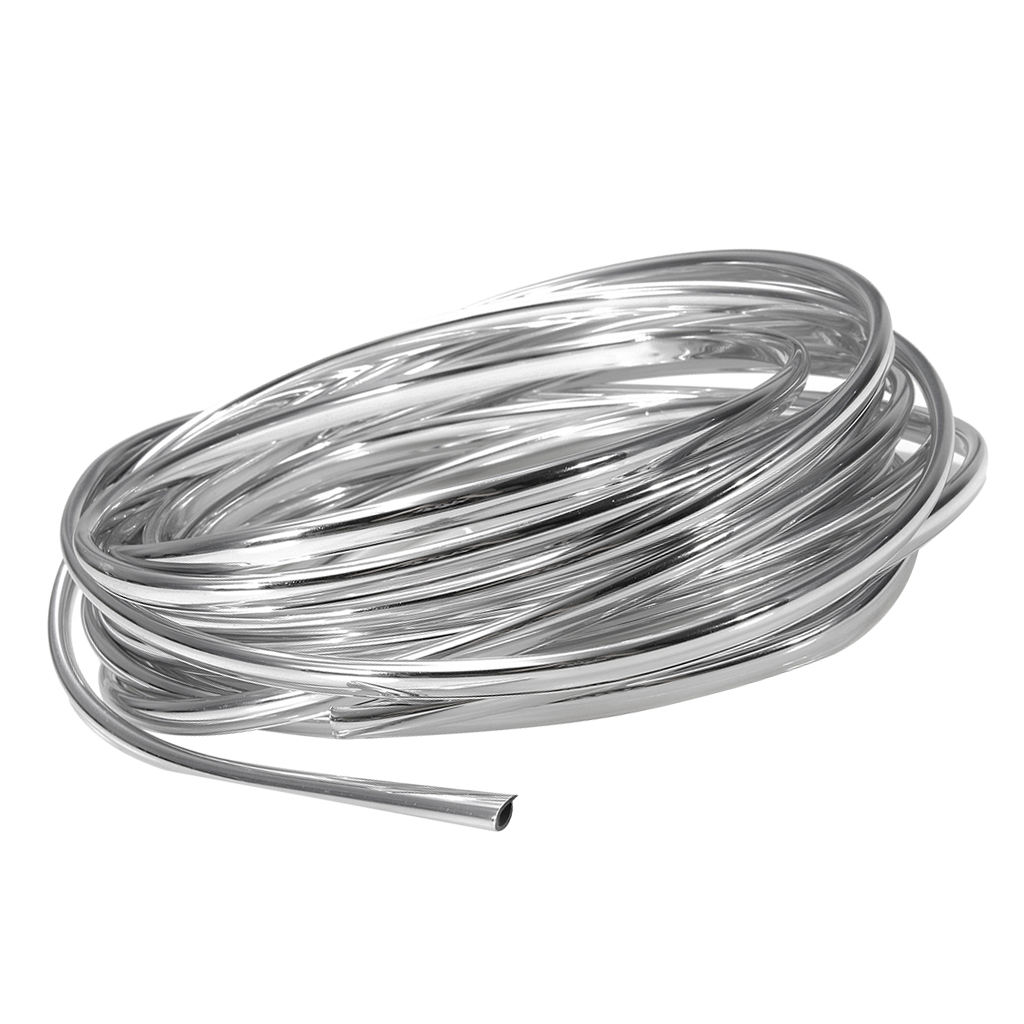 6M Car Door Rubber Trim Seal Door Edge Guards Weatherstrip for Car Silver