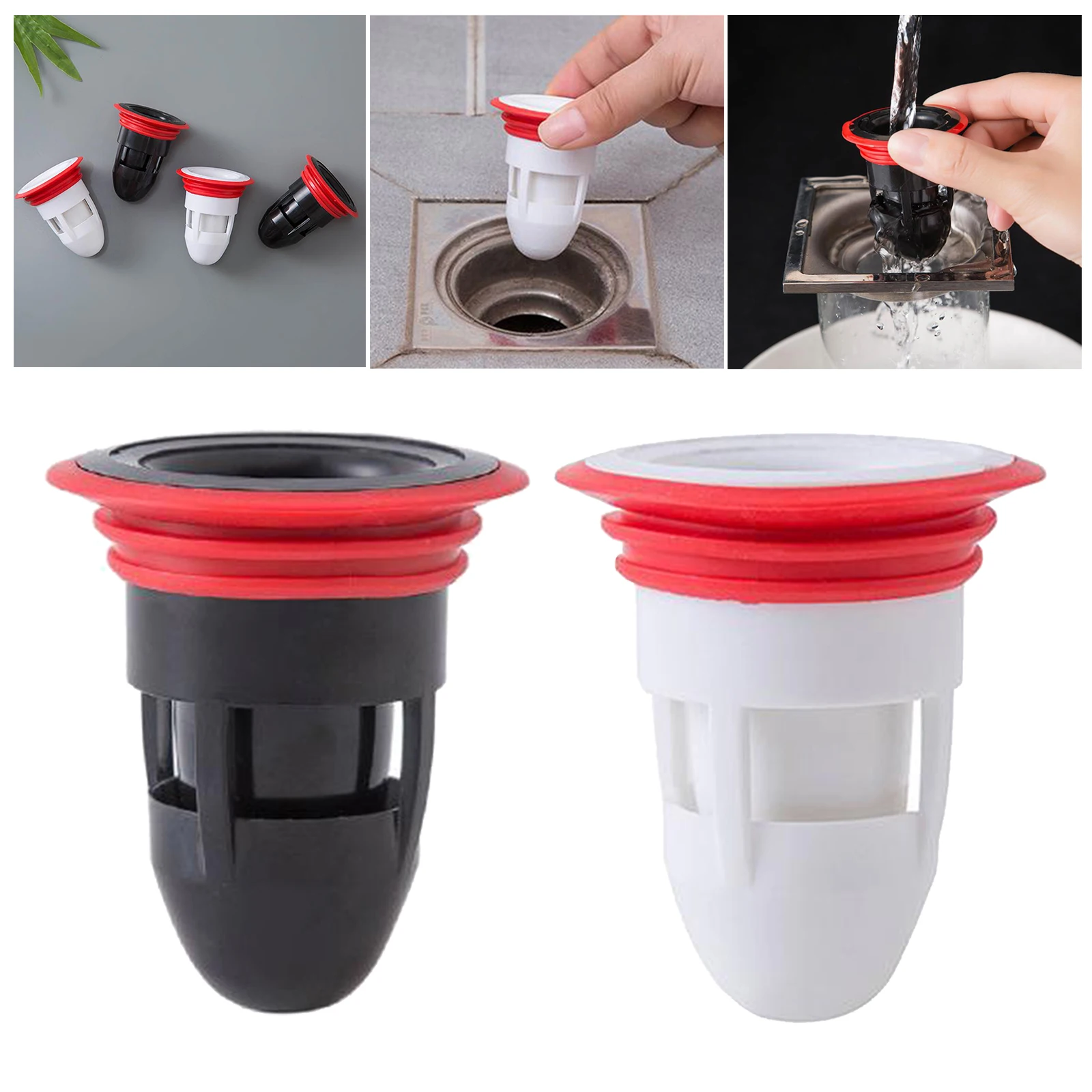 Toilet Deodorant Floor Drain Core Toilet Floor Drain Bathroom Inner Core Sewer Pest Control Silicone Anti-odor Artifact