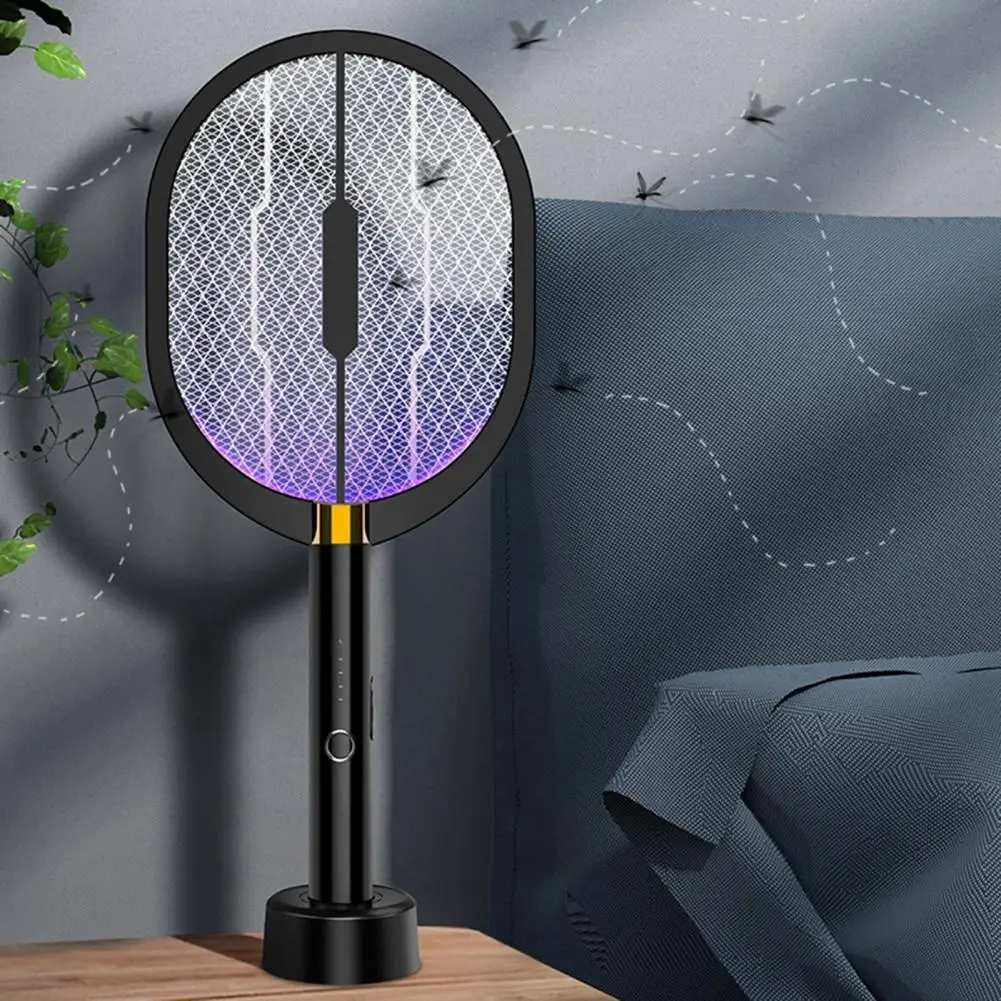 DC Power Fly Swatter Portable Mosquito Killer Flying Insect Control Bug Zapper 