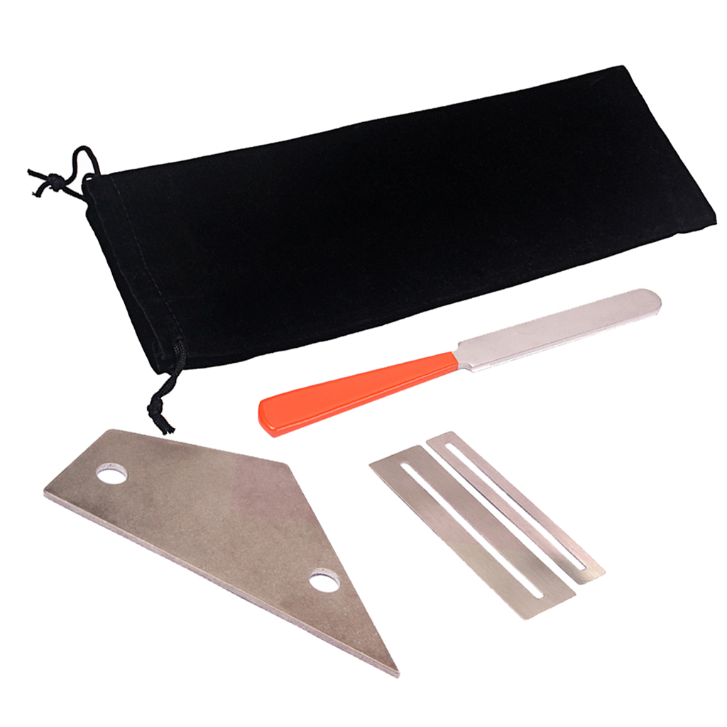1 Set Fretboard File Fret Rocker Fret Guard for Guitar Repair Maintenance Kit
