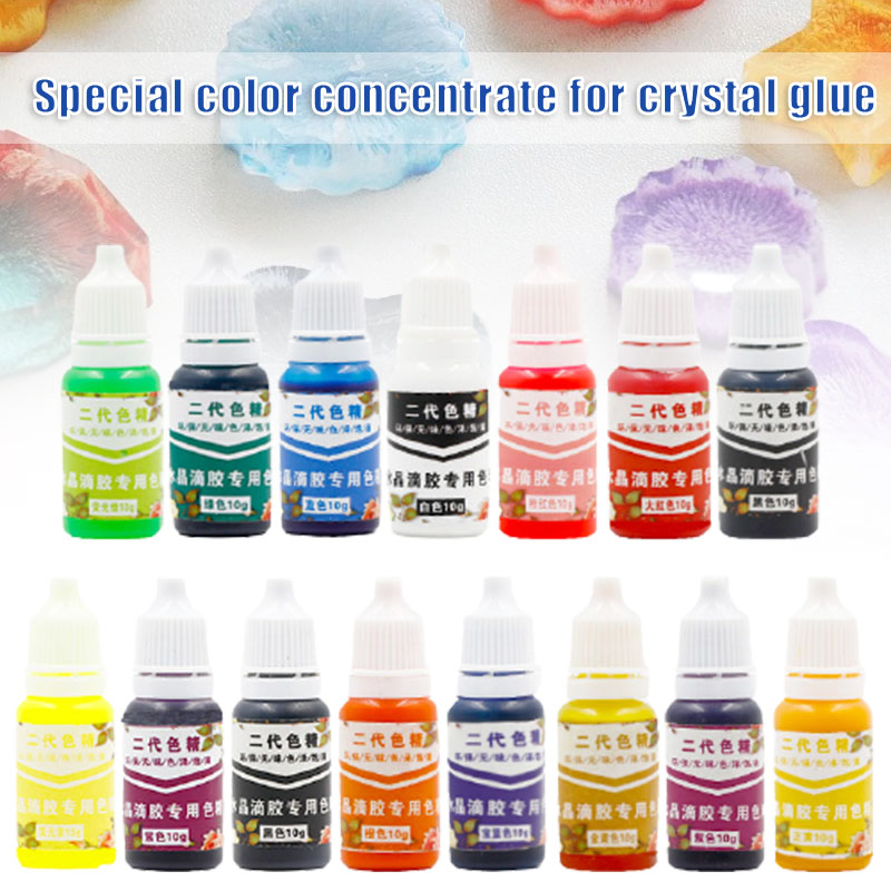 Concentrado da Resina da Cola Epoxy para a Fatura dos Ofícios da Jóia Pigmento da Resina da Cola Epoxy para Faça Pigmento Você Mesmo Cristal 1 Cheap Cola líquida
