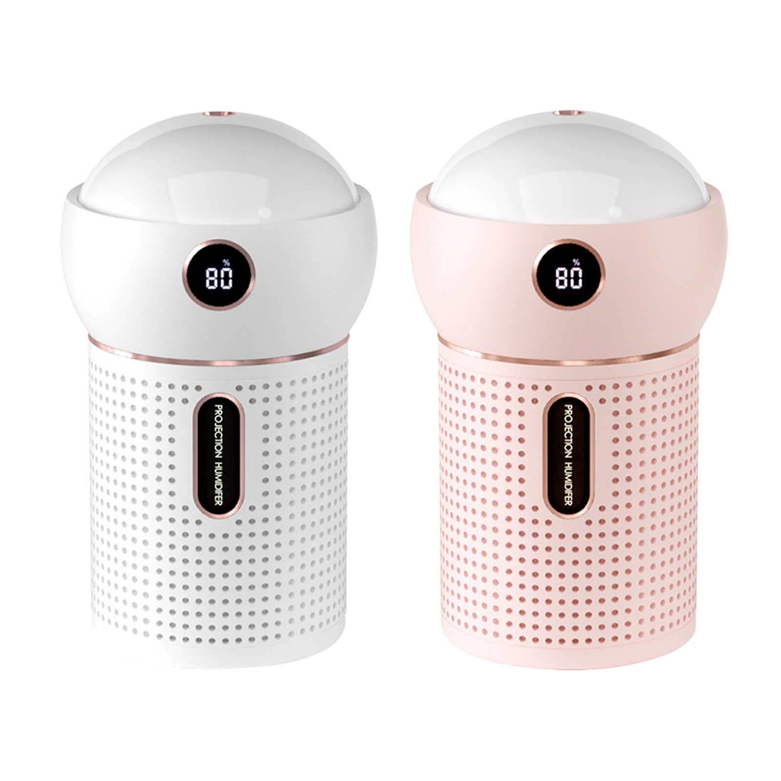 630ML Air Humidifier Cool Mist Aroma Diffuser Projection Star Projector Night Light Essential Oil Diffusers Steam Maker