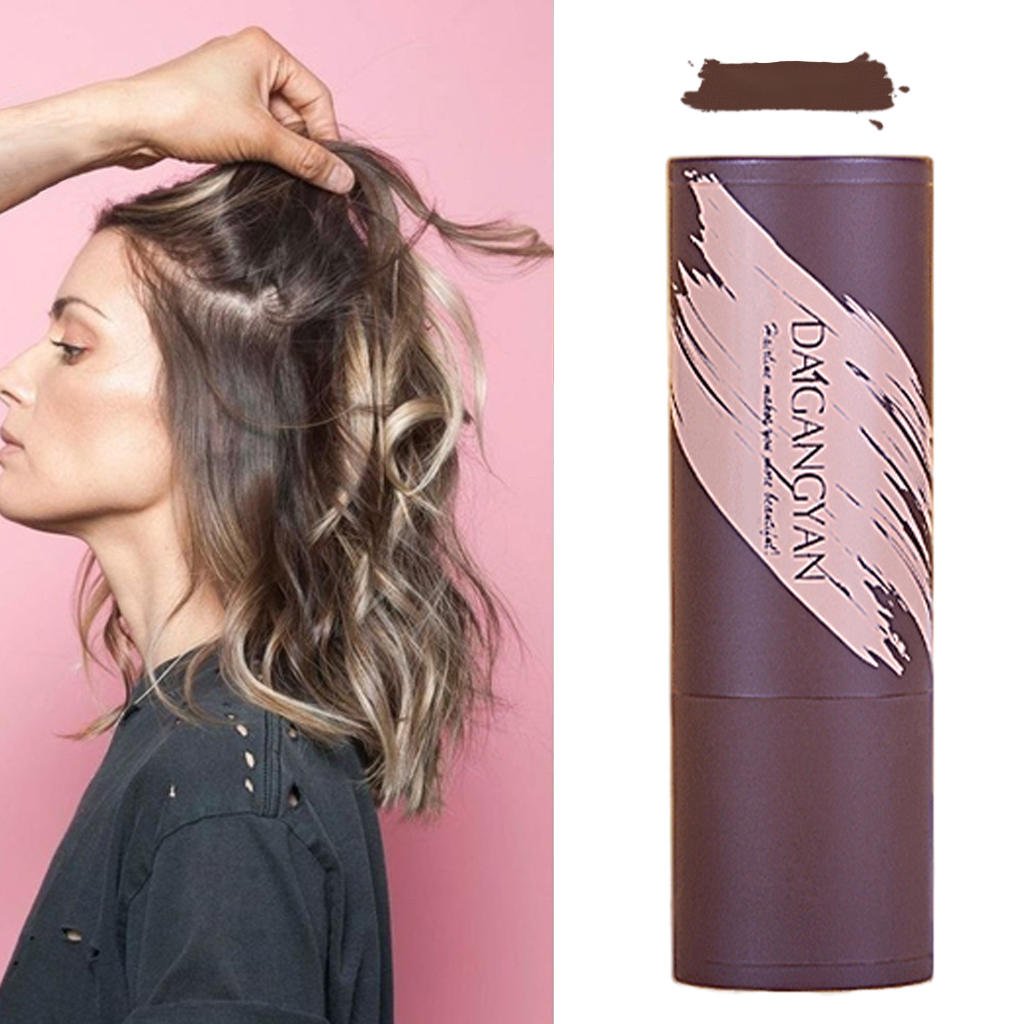 Portable Hairline Powder Hair Touch up Instant Coverage Highly Pigmented Natural Touchup for Thinning Hair Men Women 1.1G