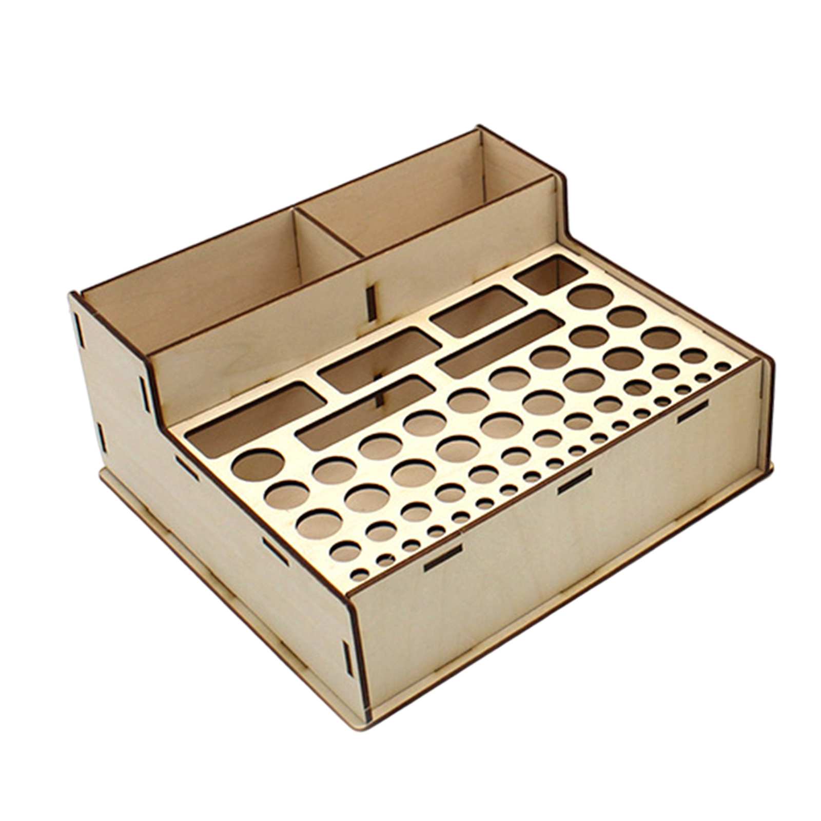 1pc Quality Wooden Model Paint Rack Stand Pigment Ink Bottle Paints Tool Holder for Art Tools