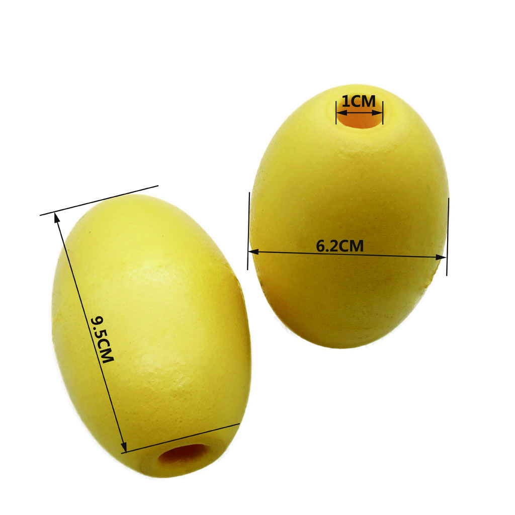 2 Pieces PVC Floatable Kayak Anchor Float Buoyant Accessories Dia. 1cm