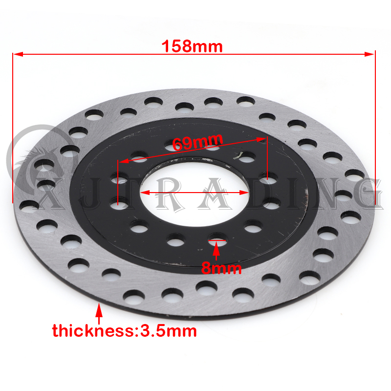 Bremssattel des hinteren Scheiben bremssystems für 50cc-125cc Pit Pro chinesische junge Bullen atv Allrad-Geländewagen mit Bremsscheibe – Detail 2