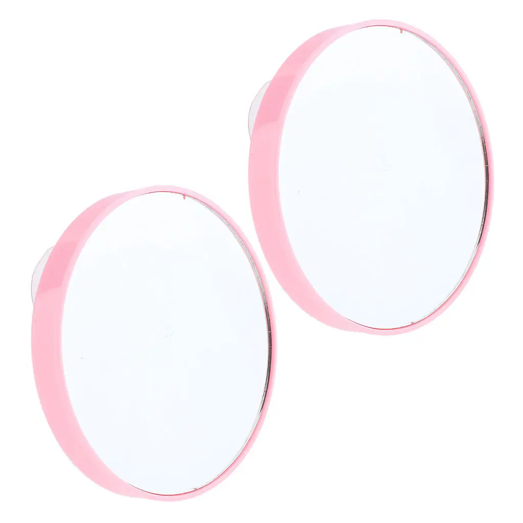 Make-up Mirror, 10x Magnifying Travel Mirror Wall Suction Small