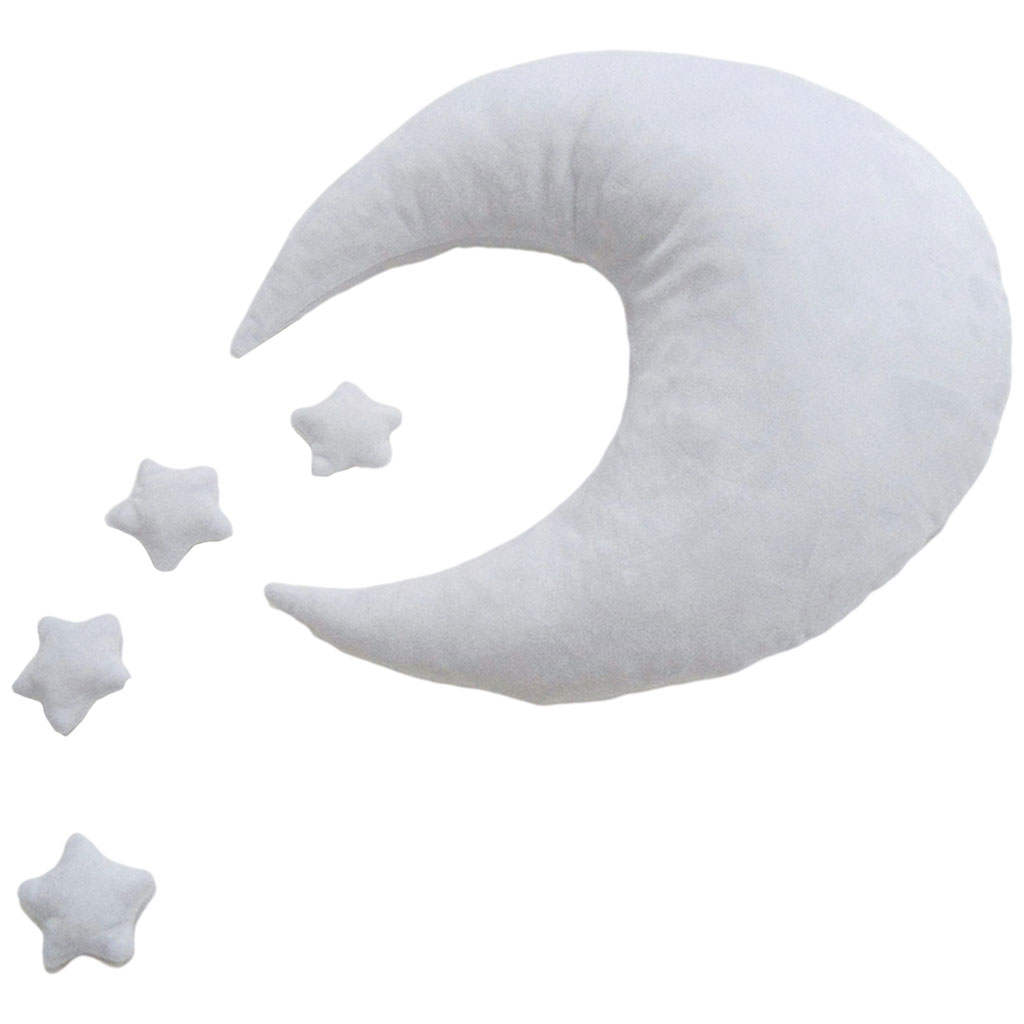 Newborn Photography Posture Pillow Cresent Warmth Novel Shape 1 PC Moon Pillow Unisex Design Soft for Baby Novice Parents