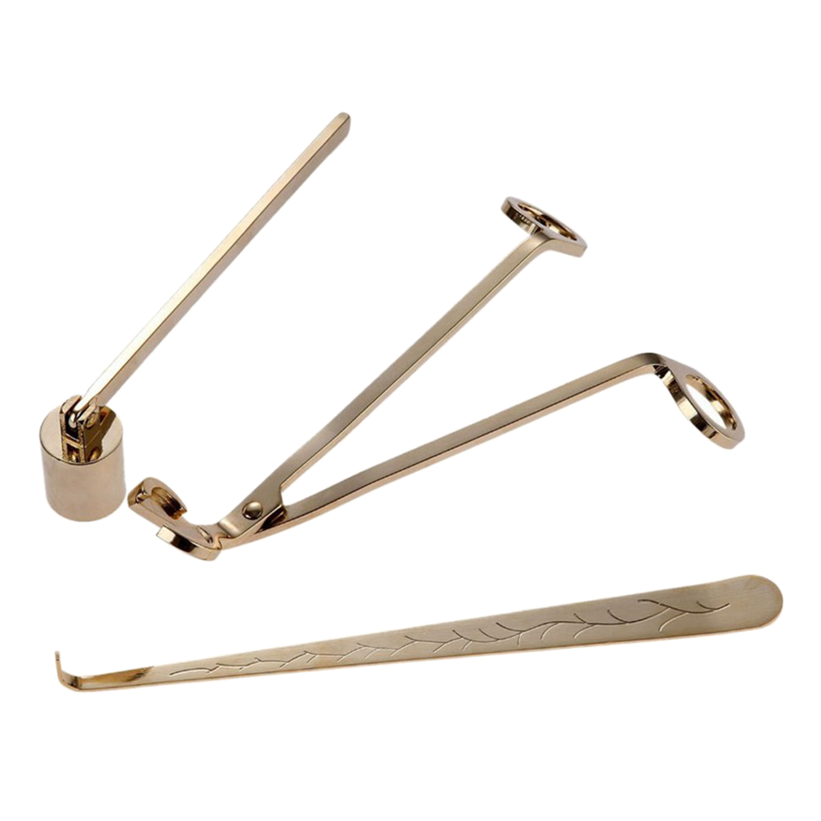 Candle Wick Cutter Trimmer, Candle Snuffer & Dipper, Stainless Steel Candle