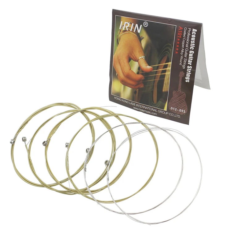 6pcs Acoustic Guitar Stainless Steel String A101